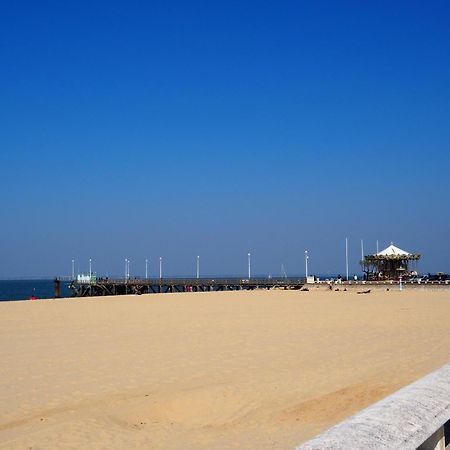 Studio Neuf En Front De Mer Avec Terrasse Et Parking, Ideal Pour 3 Personnes - Fr-1-474-147 Arcachon Dış mekan fotoğraf