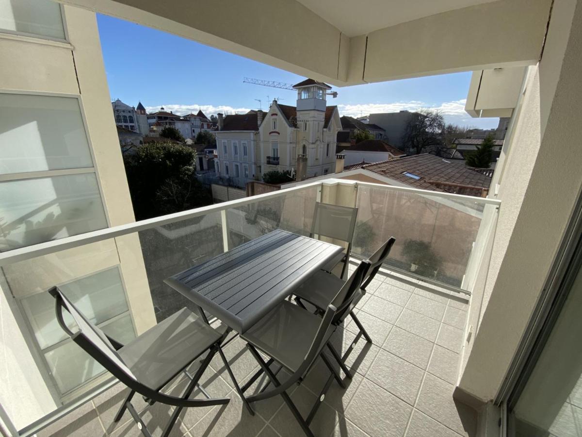 Studio Neuf En Front De Mer Avec Terrasse Et Parking, Ideal Pour 3 Personnes - Fr-1-474-147 Arcachon Dış mekan fotoğraf
