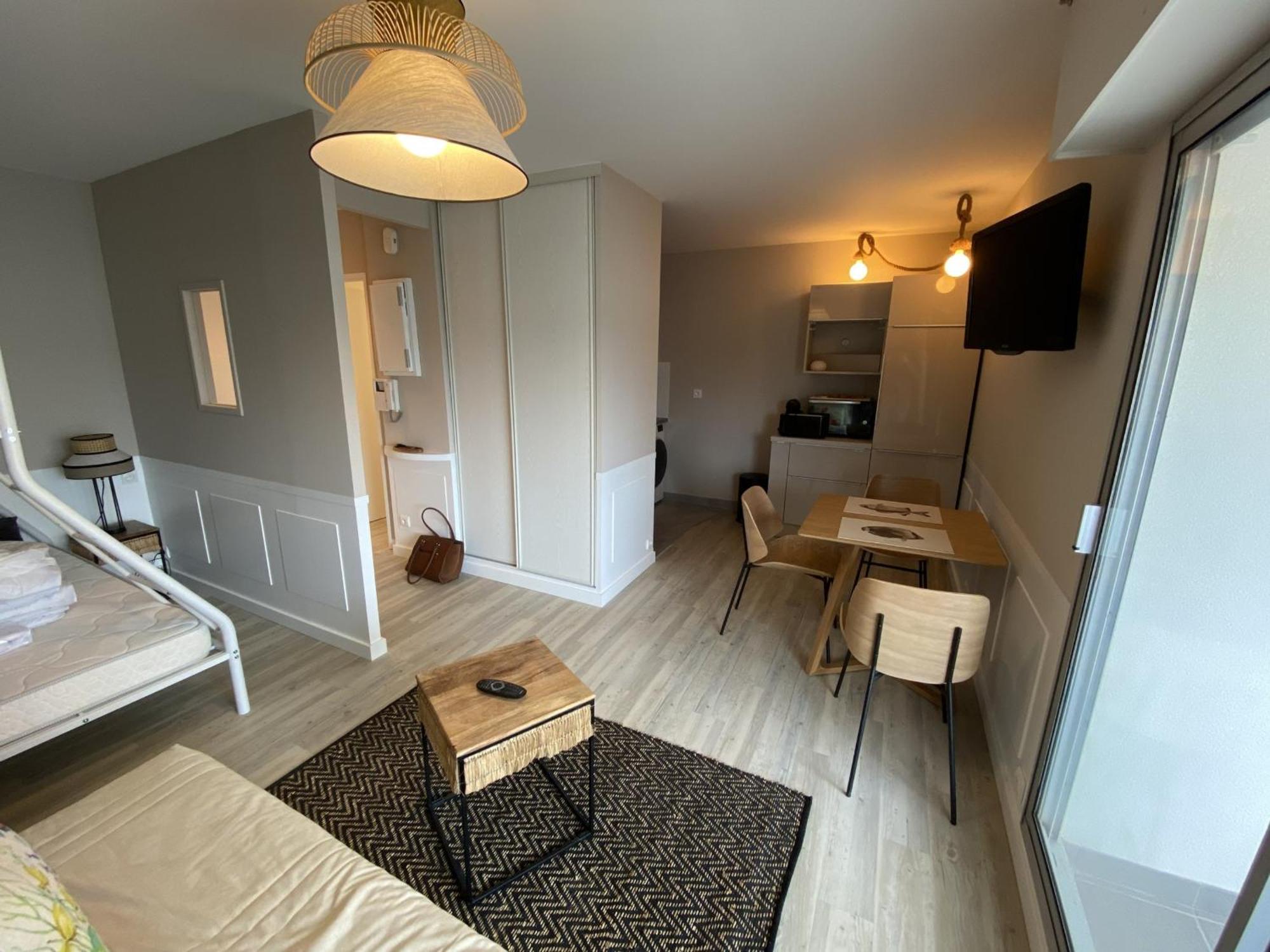 Studio Neuf En Front De Mer Avec Terrasse Et Parking, Ideal Pour 3 Personnes - Fr-1-474-147 Arcachon Dış mekan fotoğraf